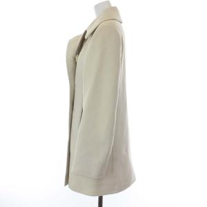 GUCCI Pコート カシミヤ シルク混 40 アイボリー