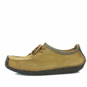 Clarks ORIGINALS Natalie モカシン シューズ レースアップ スエード 8.5 26.5cm