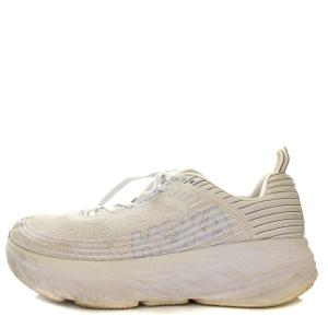 HOKA ONE ONE BONDAI 6 スニーカー メッシュ 29cm ホワイト