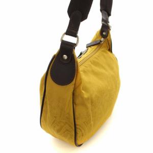 ETRO ペイズリー柄ナイロンワンショルダーバッグ イエロー