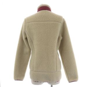 Patagonia クラシック レトロX フリースジャケット XS ベージュ ボルドー 23074FA18