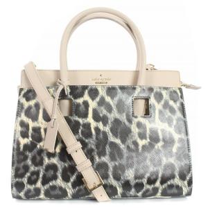 kate spade new york メイク イット マイン キャンダスバッグ ハンドバッグ ショルダーバッグ 2way カスタマイズコート付き ヒョウ柄 レオパード柄