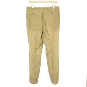 PRADA スラックスパンツ レーヨン 薄手 48 L ベージュ
