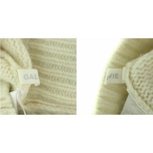 GALERIE VIE 18AW ファインウールニット セーター 長袖 タートルネック プルオーバー S アイボリー