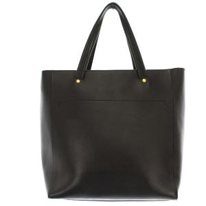 ANYA HINDMARCH レザー トートバッグ ブラック