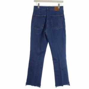 Spick&Span 5 1/2 BEAUTY-LINE SLIT DENIM パンツ ジップフライ コットン 29 M インディゴ