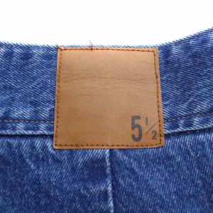 Spick&Span 5 1/2 BEAUTY-LINE SLIT DENIM パンツ ジップフライ コットン 29 M インディゴ