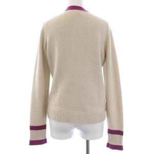 CHANEL 07C カシミヤカーディガン ココボタン 42 ベージュ