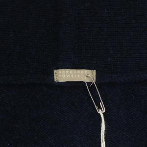 MARGARET HOWELL ロングカーディガン カシミヤ F 紺