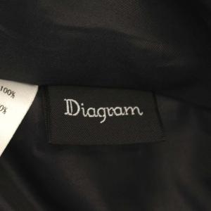 Diagram GRACE CONTINENTAL スカート ギャザー ロング M ブラック