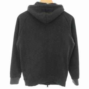 BRIEFING WILLLOUNGE パーカー ジップアップ フード S グレー