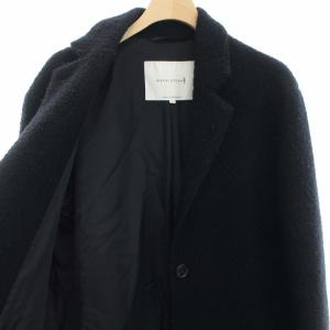 MACKINTOSH チェスターコート アウター ロング ウール 6 M ブラック