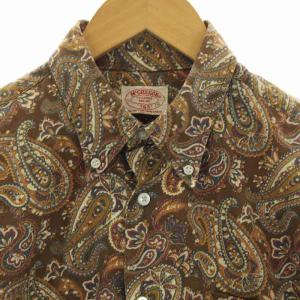 McGREGOR シャツ ボタンダウン 半袖 ペイズリー柄 ヴィンテージ マルチカラー