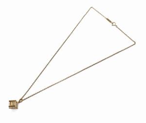 TIFFANY&Co. アトラスキューブ ペンダント ネックレス 925 シルバー