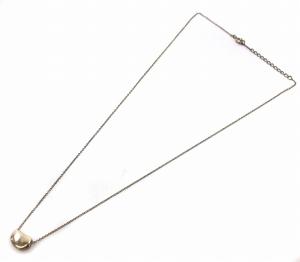 TIFFANY&Co. エルサ ペレッティ ビーン デザイン ペンダント ネックレス 925 シルバー