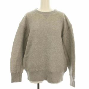 トレーナー スウェット レースアップ 長袖 2 M グレー