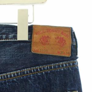 FULLCOUNT ストレートデニム パンツ ジーンズ W36 L34 インディゴ