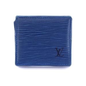 M63695エピ ポルトモネ ボワット コインケース レドブルー