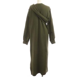 Ameri VINTAGE 20SS MANY WAY DOCKING SHIRT DRESS ワンピース ロング 切替 カーキ