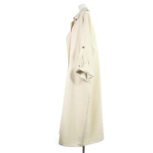 Ameri VINTAGE 20SS スフレオーバーコート SOUFFLE OVER COAT コート スプリングコート ロング S 白 ホワイト オフホワイト