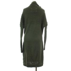 Martin Margiela 1 ハイネックニットワンピース M カーキ
