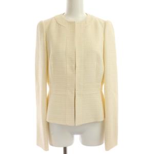 ANAYI スーツ セットアップ ツイード タック ひざ丈 タグ付き ウール 38 M