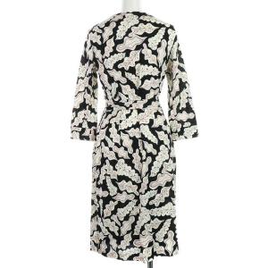 DIANE von FURSTENBERG NEW JULIAN ラップワンピース 2 ブラック
