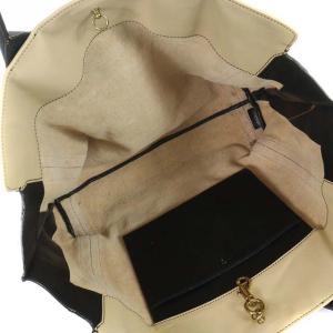 Chloe ALISON トートバッグ ハンドバッグ レザー バイカラー ピンク ブラック