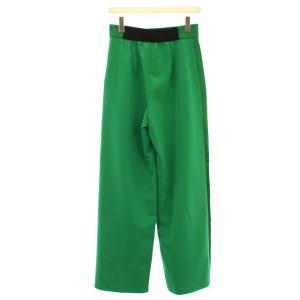 ADORE 21AW ミドルジョーゼットパンツ 38 グリーン