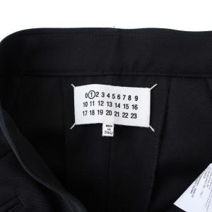 Maison Margiela 1 メゾンマルジェラ 2020年製 Wool Bermuda Shorts ワイドパンツ 38 ブラック