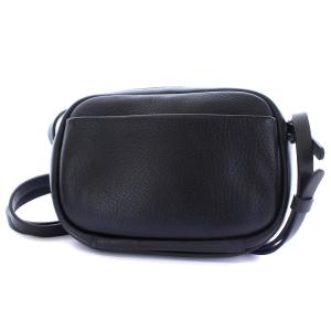 BALENCIAGA 489809 エブリデイカメラバッグ レザー ロゴ XS ブラック