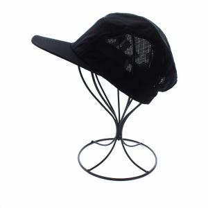 Supreme 19AW Supロゴサイドメッシュキャンプ 野球帽 ナイロン ブラック FW19H12