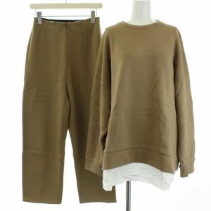 21AW VINTAGEバックウォーム 裏起毛レイヤーヘムプルオーバー スウェット パンツ
