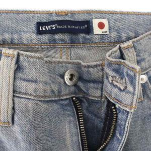 Levi's デニムパンツ MADE&CRAFTED 511 日本製 ダメージ加工 31 ブルー