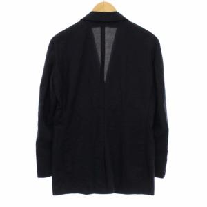 TOMORROWLAND エルメネジルドゼニア 20SS テーラードジャケット シングル 2B シルク混 48 ネイビー