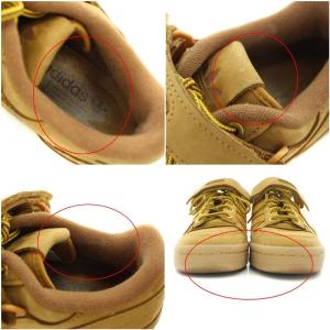 adidas Originals ATMOS FORUM LOW WHEAT スニーカー スエード 26cm ベージュ