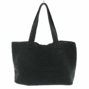 HELEN KAMINSKI トートバッグ ハンドバッグ ラフィア ブラック