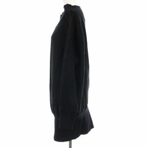 AMERICANA L'Appartement トレーナー スウェット 黒ライン 長袖 ブラック