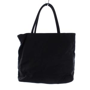 PRADA トートバッグ ハンドバッグ 三角プレート ナイロン ブラック