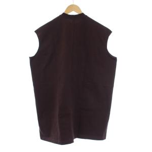 Rick Owens カットソー ノースリーブ ブラウン