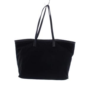 TORY BURCH トートバッグ ショルダーバッグ ナイロン レザー ブラック