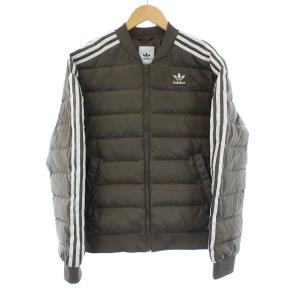 adidas Originals SST ライトダウンジャケット M カーキ