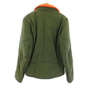 DSQUARED2 中綿ジャケット ミリタリージャケット スタンドカラー 48 M カーキ