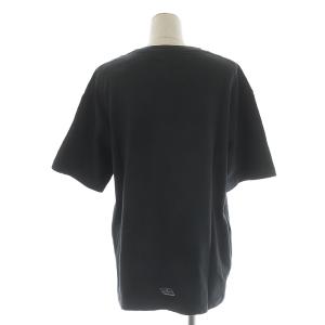 AMERICANA JEANS FACTORY Tシャツ クルーネック ロゴ F チャコールグレー