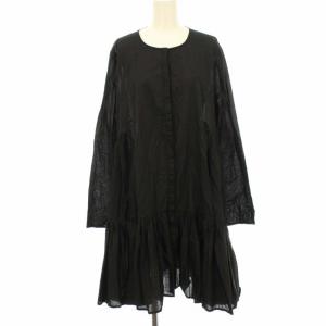 20SS Martel dress ティアードチュニック S 黒
