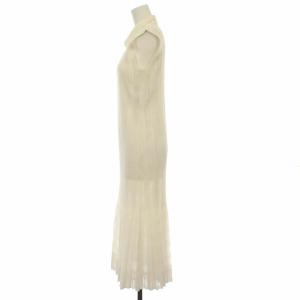 PLEATS PLEASE ISSEY MIYAKE プリーツシャツワンピース 3 白