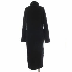 Deuxieme Classe 20AW good vibe ワンピース ニット ロング マキシ タートルネック 長袖 ブラック