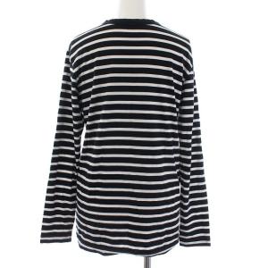 Deuxieme Classe 21SS COCO Stripe T No5 Tシャツ カットソー 長袖 ブラック ホワイト