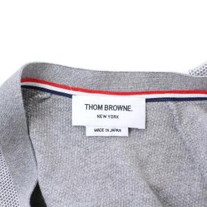 THOM BROWNE カーディガン トリコロール 0 グレー