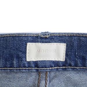 MOTHER 20SS THRILL INSIDER CROP デニムパンツ ジーンズ カットオフ ブルー